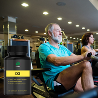 Capsules de vitamine D3 en marque privée OEM/ODM |   Dosage personnalisé 400-10000 UI disponible