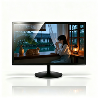 Nouvel écran PC large de 19,5 pouces IPS TN LED 2K, 1600x900 HD+ 60Hz, VGA, support VESA, pour bureau professionnel