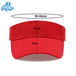 Factory Price Visor <strong>Hat</strong> Custom Designer Logo Multi-colors Visor <strong>Hats</strong> Men Women Cheap Custom Advertising <strong>Lighted</strong> Visor Cap - Product Image 4