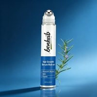 Sérum roll-on pour la croissance des cheveux Benheib avec logo personnalisé OEM, sérum capillaire naturel et biologique à la rosemaine, huile anti-chute et repousse des cheveux