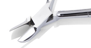 Cortador de cutículas de acero inoxidable con un solo resorte, cortador de cutículas de belleza, mango liso para todos, incluidos los bebés - Product Image 2