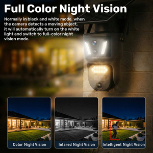 LS VISION 4G 6MP 50X ZOOM Outdoor <strong>Security</strong> <strong>Camera</strong> with <strong>Solar</strong> HD Video Wide Viewing Angle for Outdoor Use Humanoid Tracking - Product Image 3