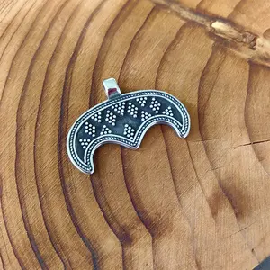 สร้อยคอเหล็กกล้าไร้สนิมสลาฟลูนูลา LUNULA เครื่องประดับไวกิ้งสำหรับผู้หญิง <span class=keywords><strong>MORAVIA</strong></span>, Lunitsa, ชาวสลาฟ, ไวกิ้ง, จี้ห้อยคอ - Product Image 5