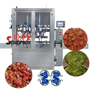 Solidpack facial cream full automatic sugar scrubs filling machine