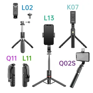 SYOSIN Best Selling Budget Multi-function Selfie Stick Tripod 6 in 1 with Wireless Remote Controller Fill Light