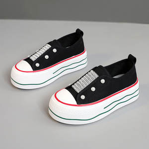 Mocasines de Mujer al por Mayor de Fábrica 2026, Estilo Simple, Impermeables, Transpirables, con Logotipo Personalizado, Suela Blanca, Otoño-Verano - Product Image 2