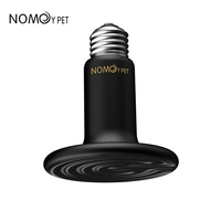 NOMOY PET usine vente directe de haute qualité en céramique dépoli lampe reptile ampoule chauffante ND-02