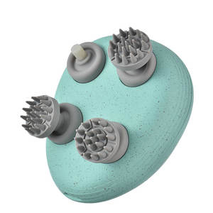 Gato mascota 2022 pulpo garra portátil recargable vibrador champú cepillo cabeza masajeador eléctrico del cuero cabelludo para el crecimiento del cabello - Product Image 1