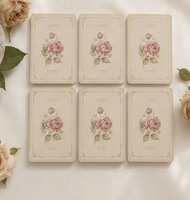 Cadeau personnalisé avec message positif pour cartes d'affirmation personnalisées, cartes de tarot/oracle finies brillantes, double jeu de cartes Kingcards