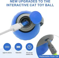 Jouet pour chat intelligent rechargeable USB-C Speedy Tail