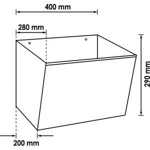 VIGOR - V6395 Poubelle-EAN 4047728070522 ROLLING WORKSHOPS ACCESSOIRES - Product Image 2