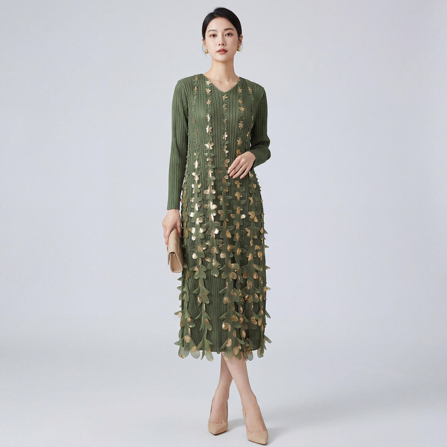 สีเขียว