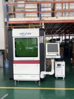 Machine de découpe laser à fibre haute précision 6060, mini découpeuse CNC 600*600mm pour bijoux, acier inoxydable, laiton, cuivre