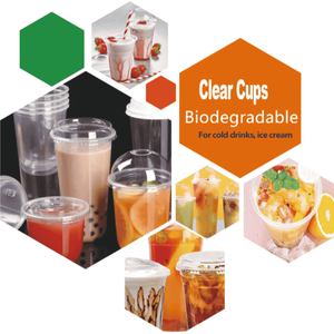 Bicchieri in PET Trasparente a Forma di U da 8oz, Monouso per Caffè, Succhi, Frullati, Tè al Latte, Personalizzabili con Logo - Product Image 3