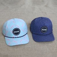 Casquettes de baseball et de golf pour hommes, design populaire, logo personnalisé en PVC, visière incurvée avec cordon, trous découpés au laser, imprimées, haute performance