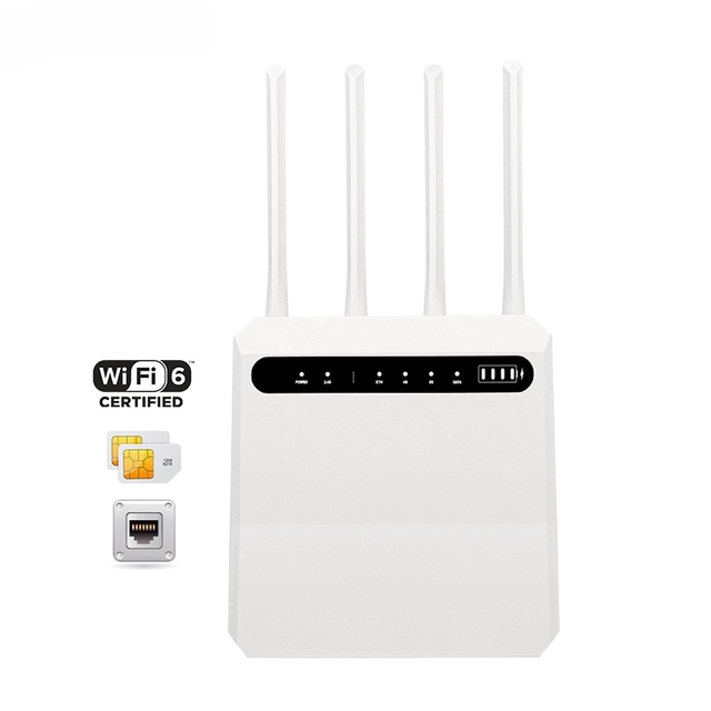 Wireless 4g Lte Wifi Router Firewall 300Mbps New High Quality Battery Smart LTE with SIM Card Slot for Home
