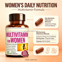 Capsules multivitaminées pour femmes Vitamines minéraux énergétiques humeur cheveux peau ongles Complément alimentaire