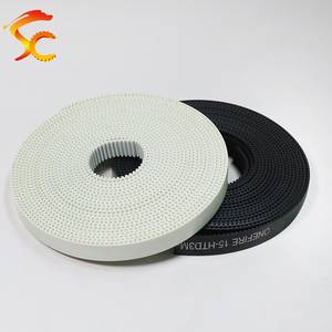 Chất lượng tốt GT2 2m PU Polyurethane thời gian vành đai với lõi thép Chiều rộng Vành đai 6/9/10/15mm PU 2GT mở-end vành đai - Product Image 5