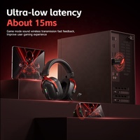 MCHOSE S9 Pro Microphone sans fil USB7.1 casque d'ordinateur de jeu à trois modes monté sur la tête pour DJ Sports Travel Aviation Metal