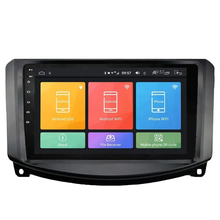 Typebuilt 9 Inch DIN Đôi Android 8.1 Car Stereo PC Cho Nissan R30 2014-2017 Đài Phát Thanh Với GPS Navigation được Xây Dựng Trong DSP Dash Kit