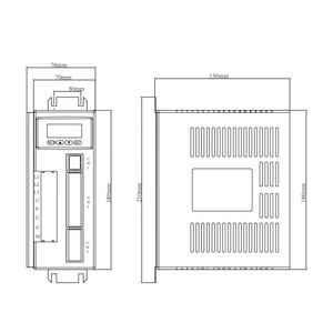 WaveTopSign 1.2KW AC Servo Motor sürücü kitleri 4N.<span class=keywords><strong>m</strong></span> 110ST-M04030 + AASD-30A 220VAC - Product Image 3