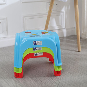 <strong>Stacking</strong> Portable Plastic Toddler <strong>Stool</strong> with Contemporary Design for Bedroom Use - Product Image 1