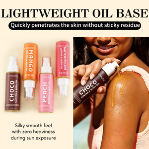 Olio Abbronzante Biologico per il Corpo con Etichetta Privata, Nutriente e Idratante, Acceleratore di Abbronzatura per Pelle Scura - Product Image 4