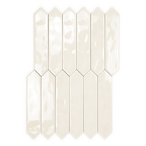 Piastrella Picket Bone 5x25 cm, spessore 9 mm, finitura lucida, bordi irregolari - Product Image 2
