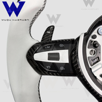 Volant en fibre de carbone LED de haute qualité pour BMW, modèle personnalisé, compatible avec les séries F et G, M3, M5, F10, F20, F15, F22, F34, E90, E89, G30, E60