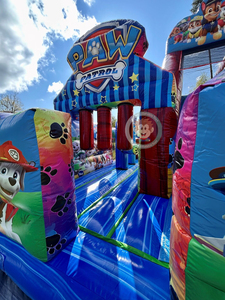 <span class=keywords><strong>Maison</strong></span> gonflable de rebond de <span class=keywords><strong>patrouille</strong></span> de <span class=keywords><strong>patte</strong></span> avec le terrain de jeu d'obstacle de château rebondissant de dessin animé - Product Image 4