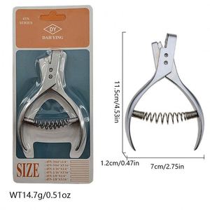 45N modèle de coupe de vêtement plaque faisant des outils étiquette poinçonnage encoche couteau bord pince, tissu échantillon pince - Product Image 2