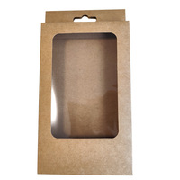 Boîte d'emballage en carton kraft réutilisable haut de gamme pour iPhone 15 16 Pro Max, doublée d'une éponge, étui pour téléphone portable, électronique grand public