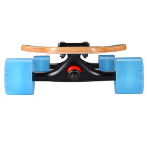 8 kat çin kuzeydoğu akçaağaç güverte longboard çocuklar kaykay 78A PU tekerlekler - Product Image 2