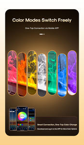 <span class=keywords><strong>Chimenea</strong></span> ultrasónica con conexión <span class=keywords><strong>móvil</strong></span> 2025, con luces LED ajustables y efecto de llama realista para el hogar - Product Image 5