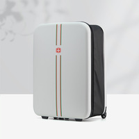 Style complet personnalisable 1 pièce ensemble de valise robuste en aluminium résistant aux collisions sécurité haute qualité nouveau boîtier unisexe