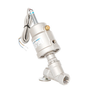 วาล์วมุมสแตนเลสแบบลม Mintn Tech Q3 พร้อมสวิตช์ตรวจจับระยะใกล้ DN15 ถึง DN80 แบบซีลนุ่ม - Product Image 2