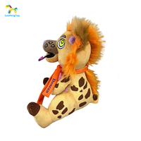 Gaopeng Fabricant de jouets Peluche Personnalisée Peluche Animal Peluche Personnalisée Mascotte Mignon Bébé Peluche Hyène Jouet Poupée pour PTSD