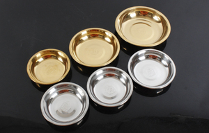 Juego de Platos Hondos para Camping, Dorado y Plateado, Platos de Lujo para Bodas, Fiestas y Barbacoas, para Papas Fritas, Pollo Frito y Aperitivos al Aire Libre - Product Image 6