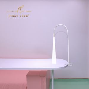 Lampe UV LED professionnelle Pinky Leem 405nm 5W blanche avec pédale métallique pour nail art et extensions de cils UV - Product Image 5
