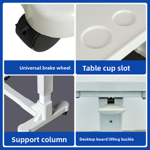 Cama de Comedor Móvil Ajustable para el Cuidado de Ancianos, Hospitales, Residencias de Ancianos, Posparto con Ruedas, Marca SG, China - Product Image 3