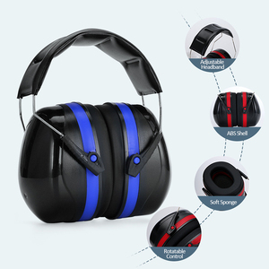 Cache-oreilles <span class=keywords><strong>anti</strong></span>-<span class=keywords><strong>bruit</strong></span> avec bandeau large et confortable, protection auditive insonorisée, réduction du <span class=keywords><strong>bruit</strong></span> <span class=keywords><strong>pour</strong></span> l'industrie - Product Image 2