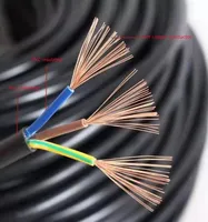 Câbles et fils électriques coaxiaux en cuivre RVV isolés en PVC 0,75 mm du fabricant