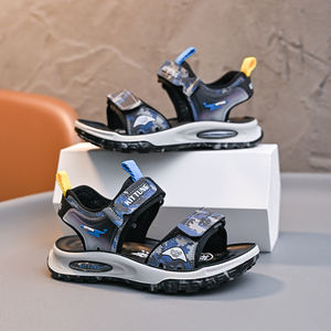 <span class=keywords><strong>Sandales</strong></span> d'été 2026 pour garçons, style camouflage, à brides réglables, antidérapantes, séchage rapide, légères et confortables, vente en gros - Product Image 3