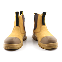 Ventes directes d'usine Chelsea bottes de sécurité personnalisées professionnel S1 antistatique en cuir souple imperméable à bout en acier botte de travail