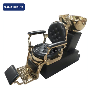 Station de <span class=keywords><strong>shampooing</strong></span> de lavage à contre-courant réglable professionnelle unité de lavage de cheveux de Salon avec <span class=keywords><strong>système</strong></span> de vidange de repose-pieds ergonomique de chaise hydraulique - Product Image 1