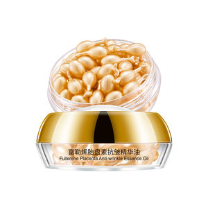 Beste Verkopen Private Label Whitening <span class=keywords><strong>24K</strong></span> Goud Serum Fullerene Placenta Capsules Originele Huidverzorging Serum - Product Image 5