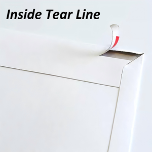 مغلفات كرتونية بيضاء صلبة مسطحة مقاس <span class=keywords><strong>A4</strong></span> وA5 مع لاصق ذاتي للشحن والصور والوثائق والبطاقات والمطبوعات الفنية - Product Image 4