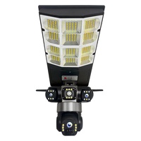 Lampu Jalan Tenaga Surya Shingel APP Control Dengan Kamera 5MP Ip65 4G WIFI Outdoor Wireless All in One LED Solar CCTV Monitoring Lamp