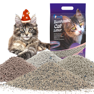 Commercio all'ingrosso di prodotti per animali domestici senza polvere naturale facile da pulire lettiera per <span class=keywords><strong>gatti</strong></span> <span class=keywords><strong>turchi</strong></span> Bentonite 1kg di lettiera sfusa senza profumo - Product Image 6