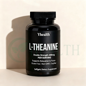 Toptan Beyaz Etiket Zayıflama Yeşil Çay Ekstresi Kapsülleri l Theanine Kapsülleri 500mg L-theanine Kapsülleri - Product Image 2